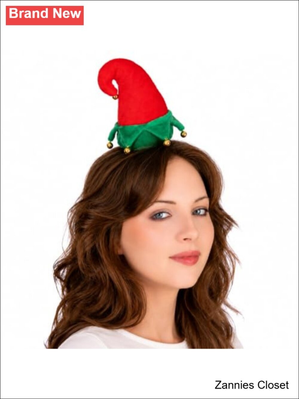 👻 Cosplaya Elf Hat Costume Fascinator Christmas Halloween